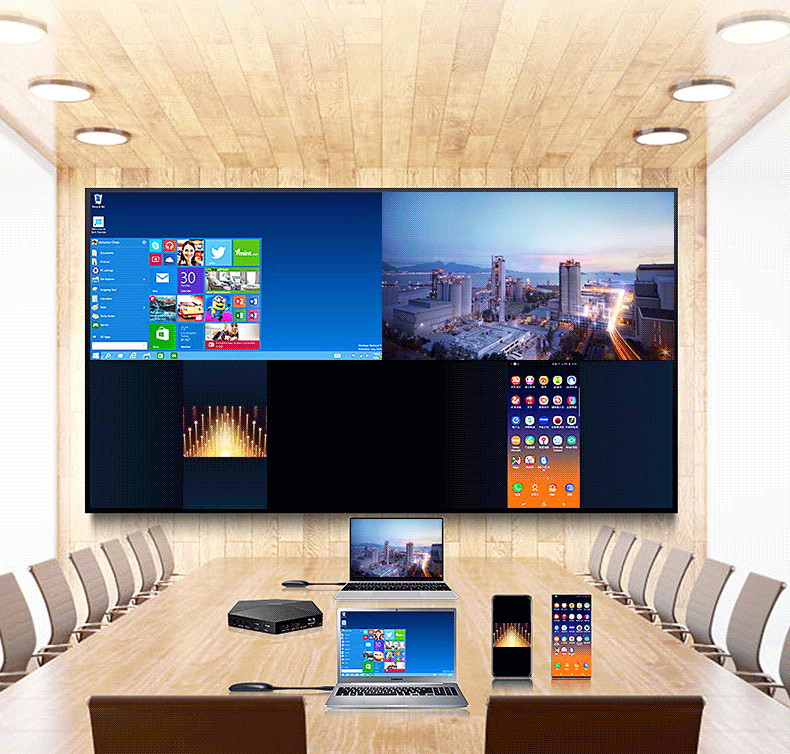 大中小型会议室大屏拼接屏应用方案